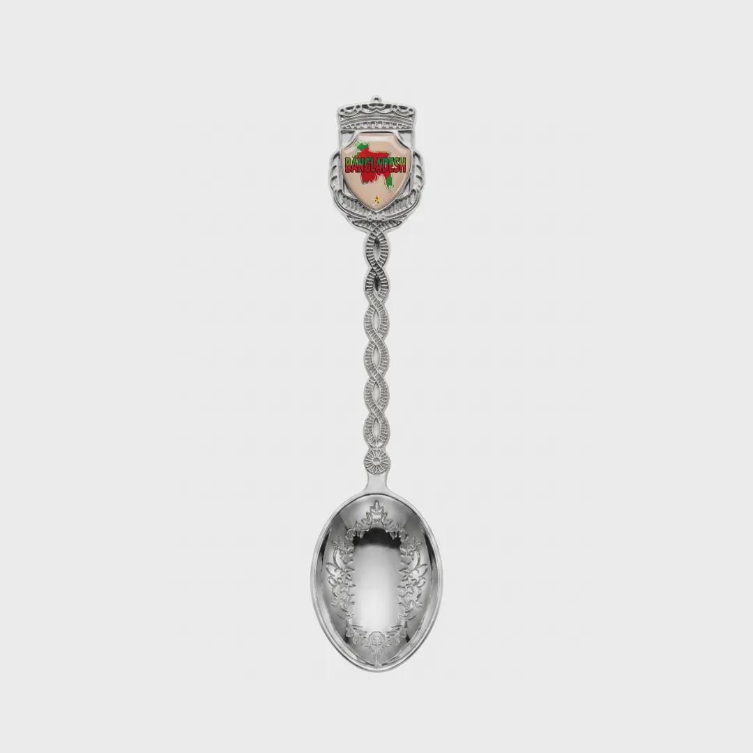 Bangladesh Jumbo Spoon Collectible Souvenir 4.5"