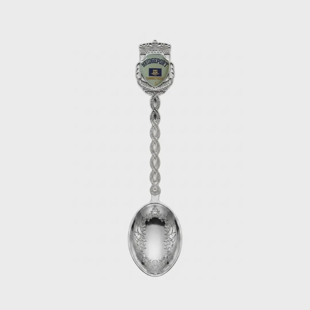 Bridgeport Connecticut Jumbo Spoon Collectible Souvenir 4.5"