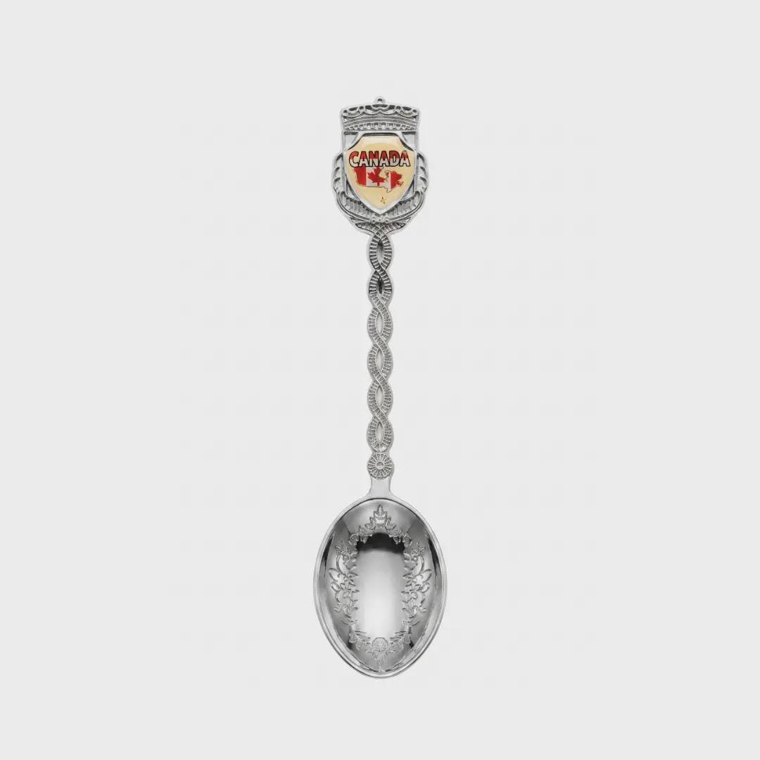 Canada Jumbo Spoon Collectible Souvenir 4.5"