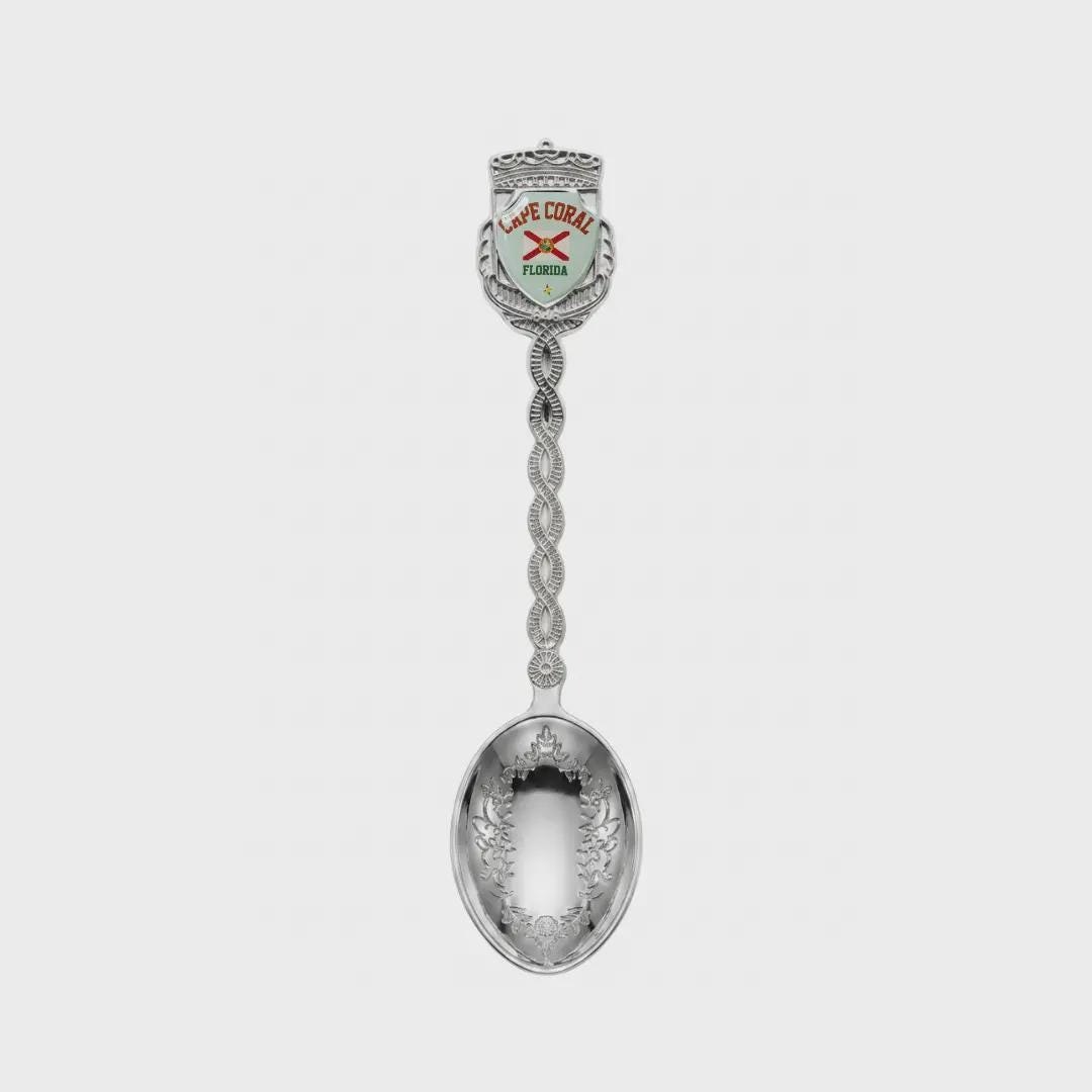 Cape Coral Florida Jumbo Spoon Collectible Souvenir 4.5"