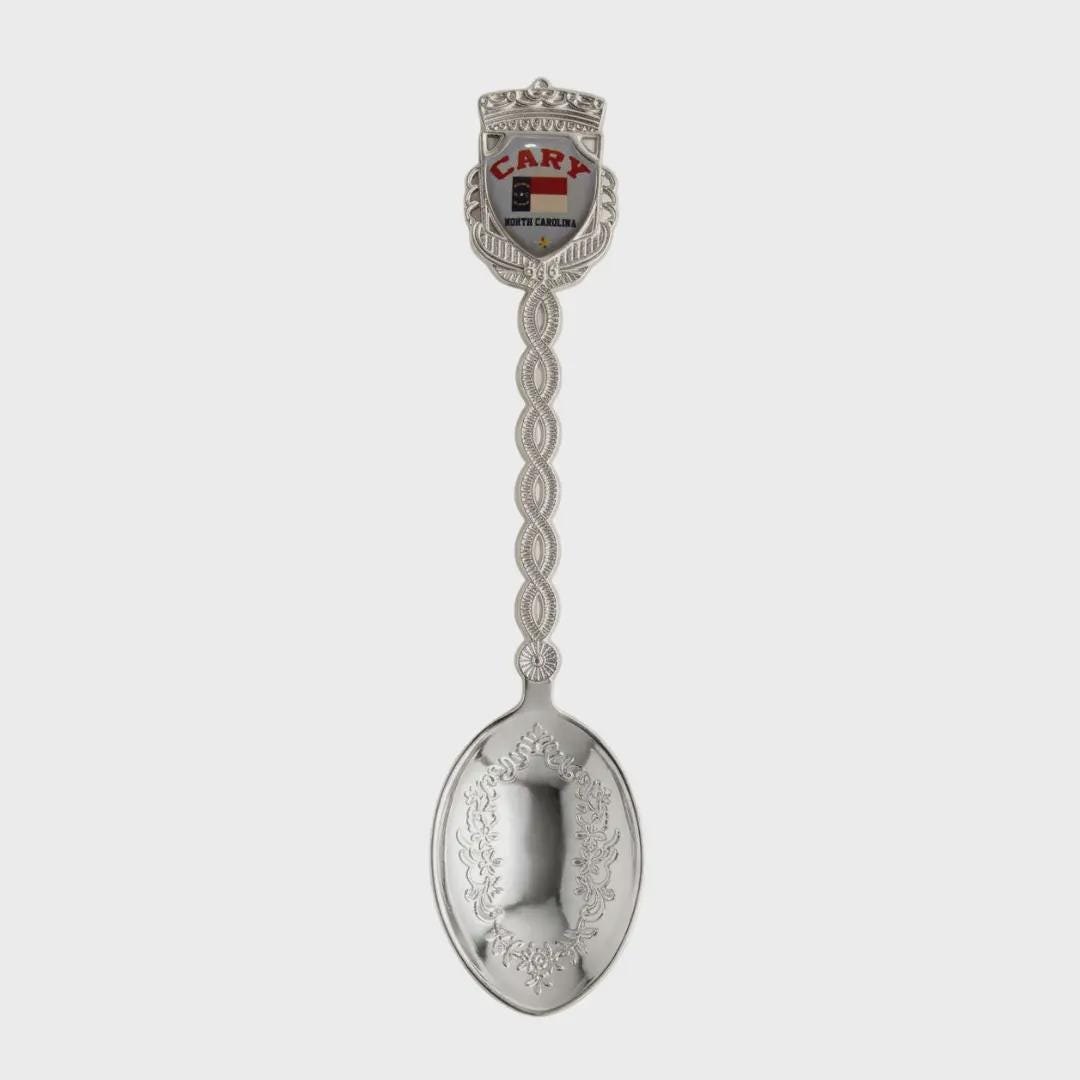 Cary North Carolina Jumbo Spoon Collectible Souvenir 4.5"