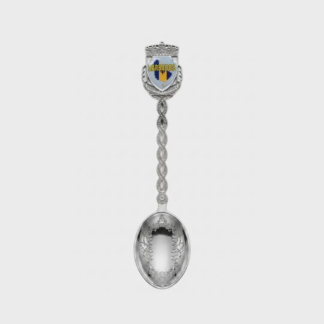 Barbados Jumbo Spoon Collectible Souvenir 4.5"