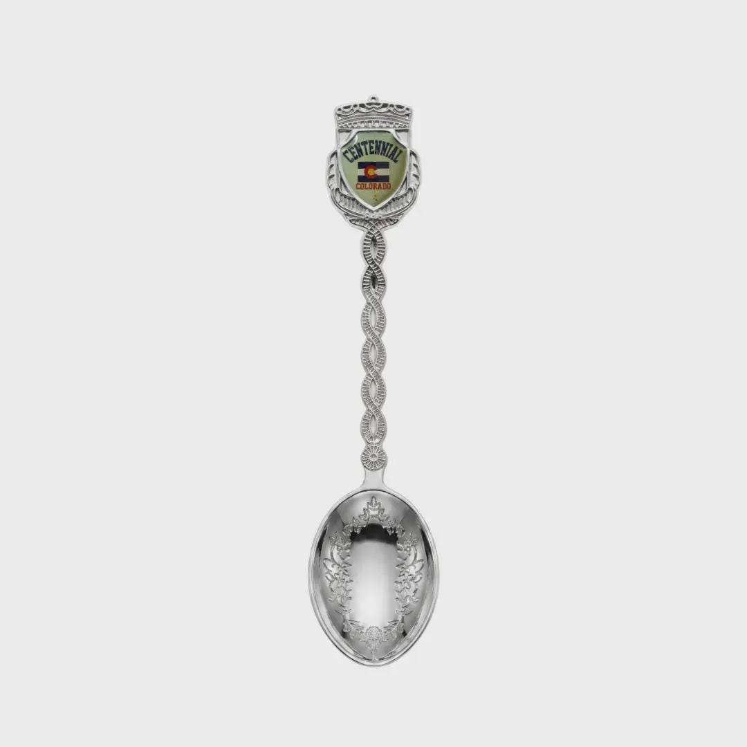 Centennial Colorado Jumbo Spoon Collectible Souvenir 4.5"