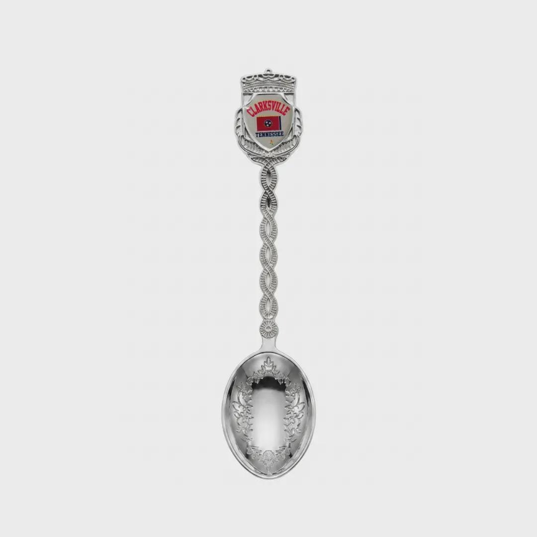 Clarksville Tennessee Jumbo Spoon Collectible Souvenir 4.5"