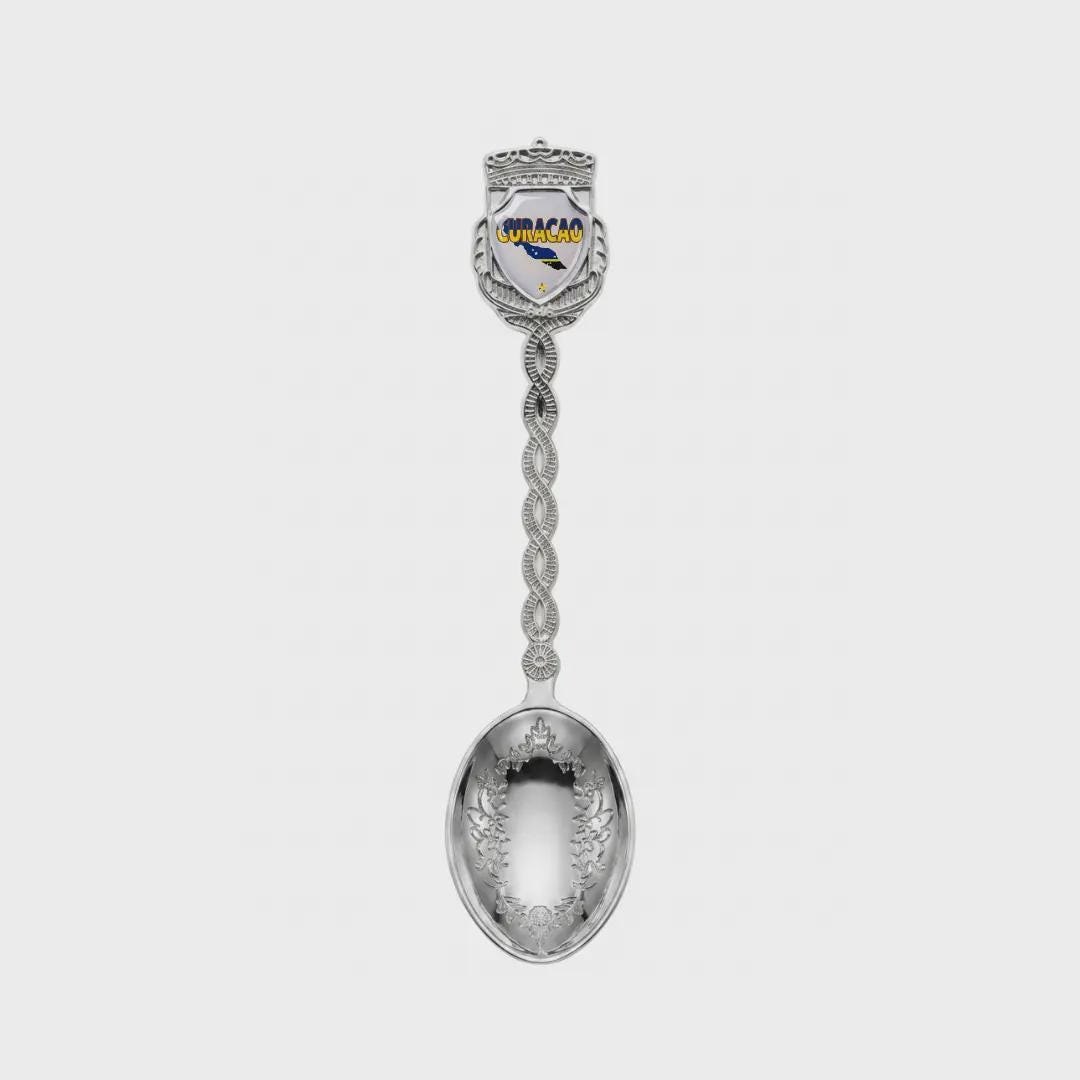 Curacao Jumbo Spoon Collectible Souvenir 4.5"