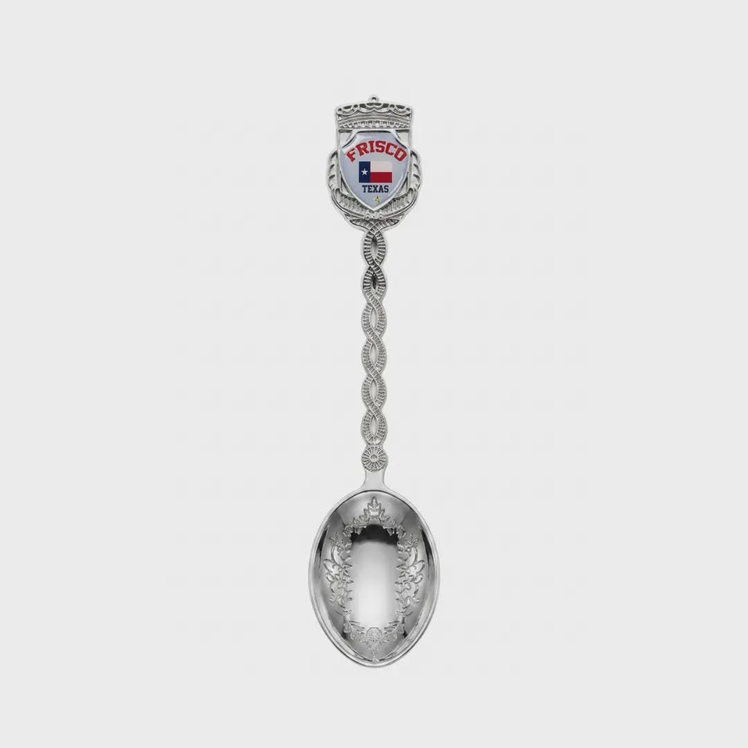 Frisco Texas Jumbo Spoon Collectible Souvenir 4.5"