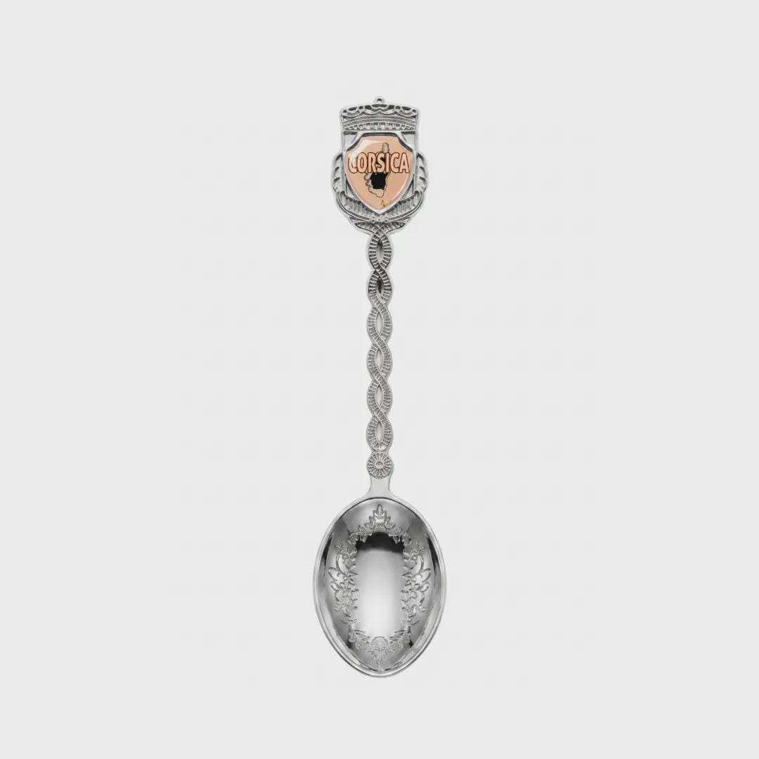 Corsica Jumbo Spoon Collectible Souvenir 4.5"