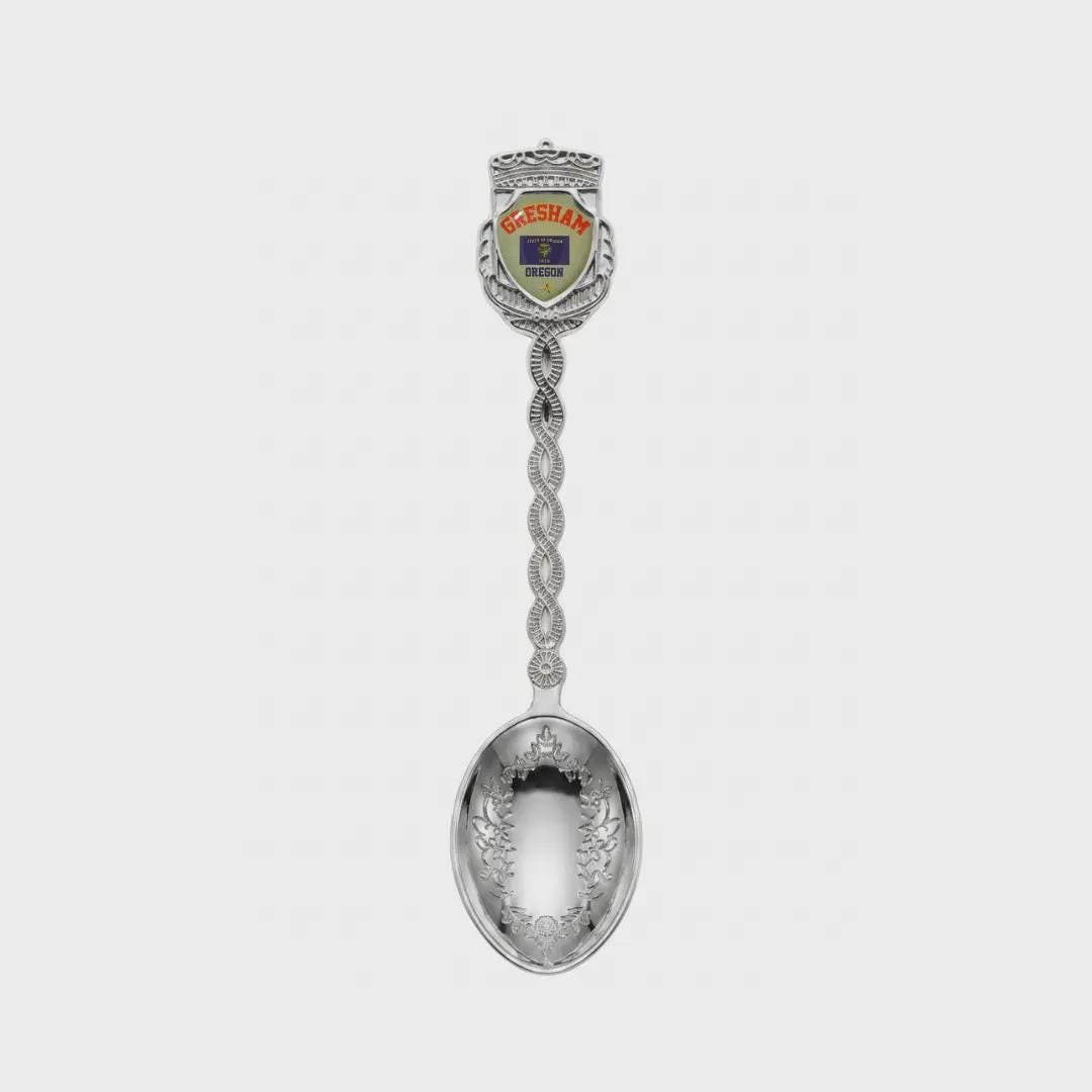 Gresham Oregon Jumbo Spoon Collectible Souvenir 4.5"