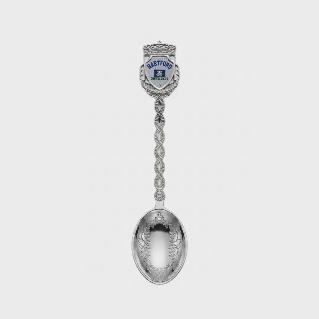 Hartford Connecticut Jumbo Spoon Collectible Souvenir 4.5"