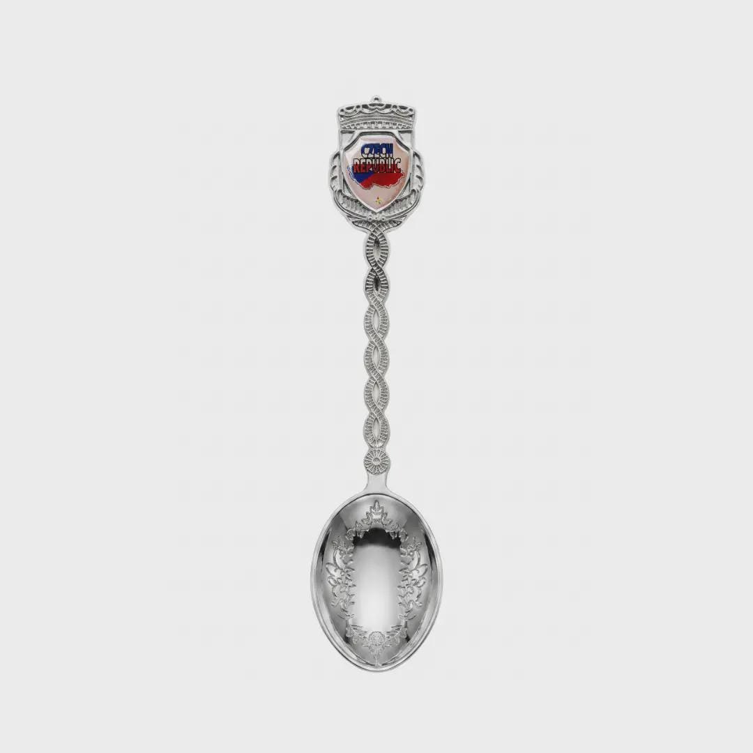 Czech Republic Jumbo Spoon Collectible Souvenir 4.5"