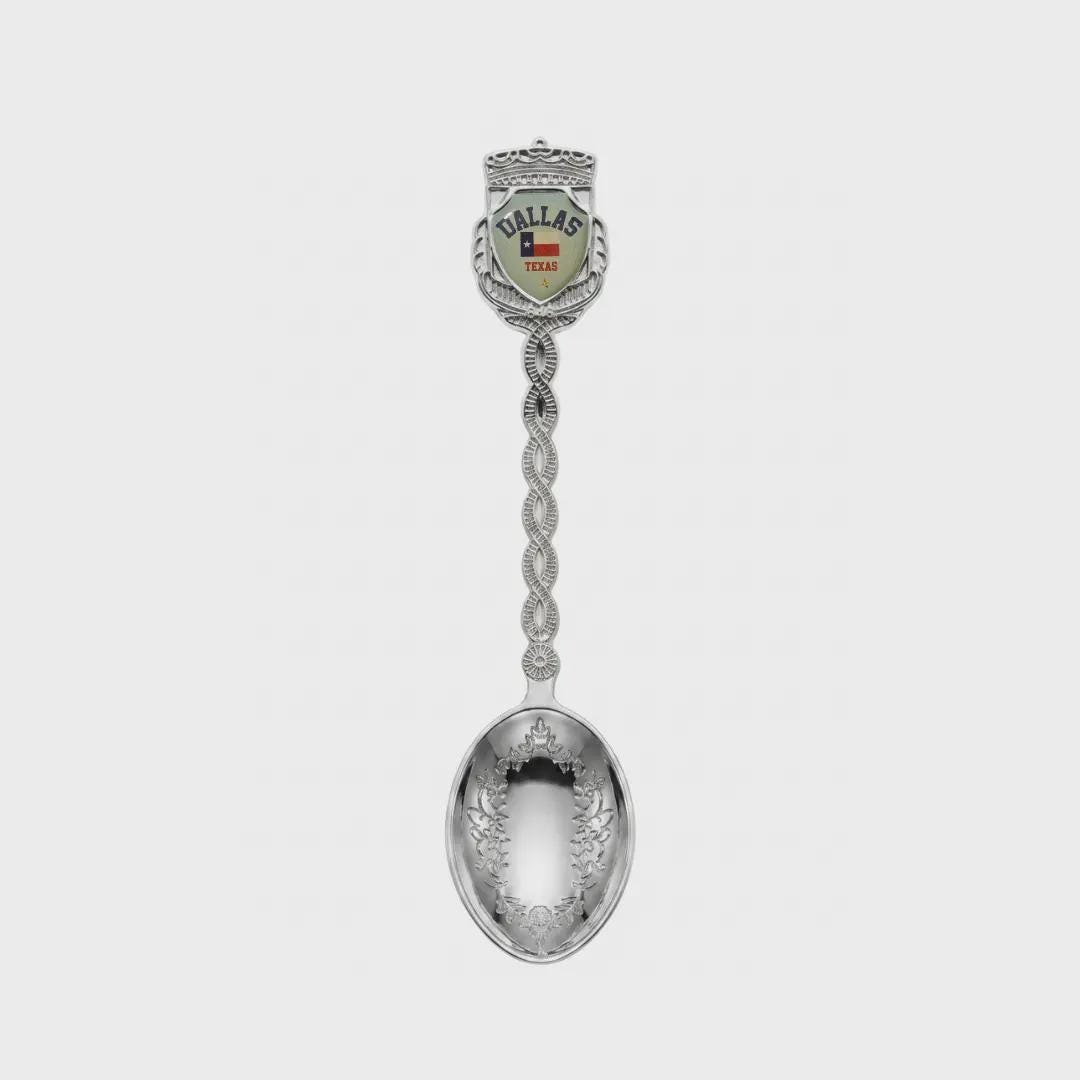 Dallas Texas Jumbo Spoon Collectible Souvenir 4.5"