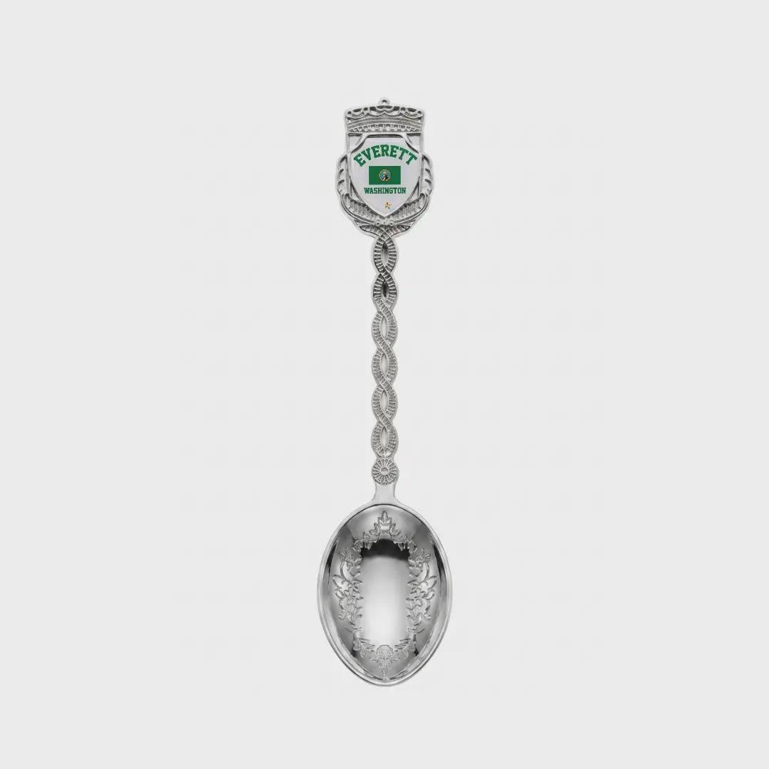 Everett Washington Jumbo Spoon Collectible Souvenir 4.5"