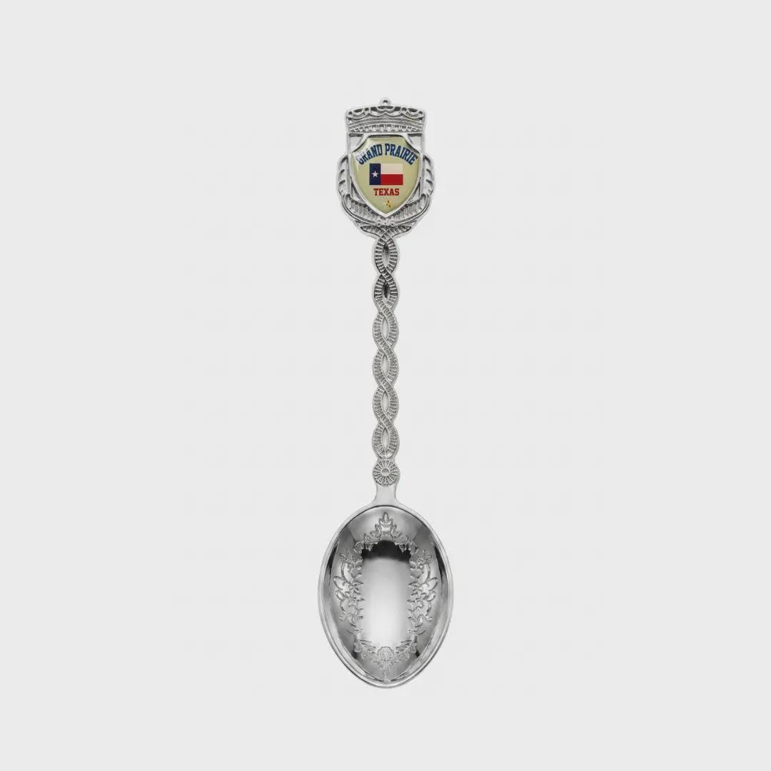Grand Prairie Texas Jumbo Spoon Collectible Souvenir 4.5"