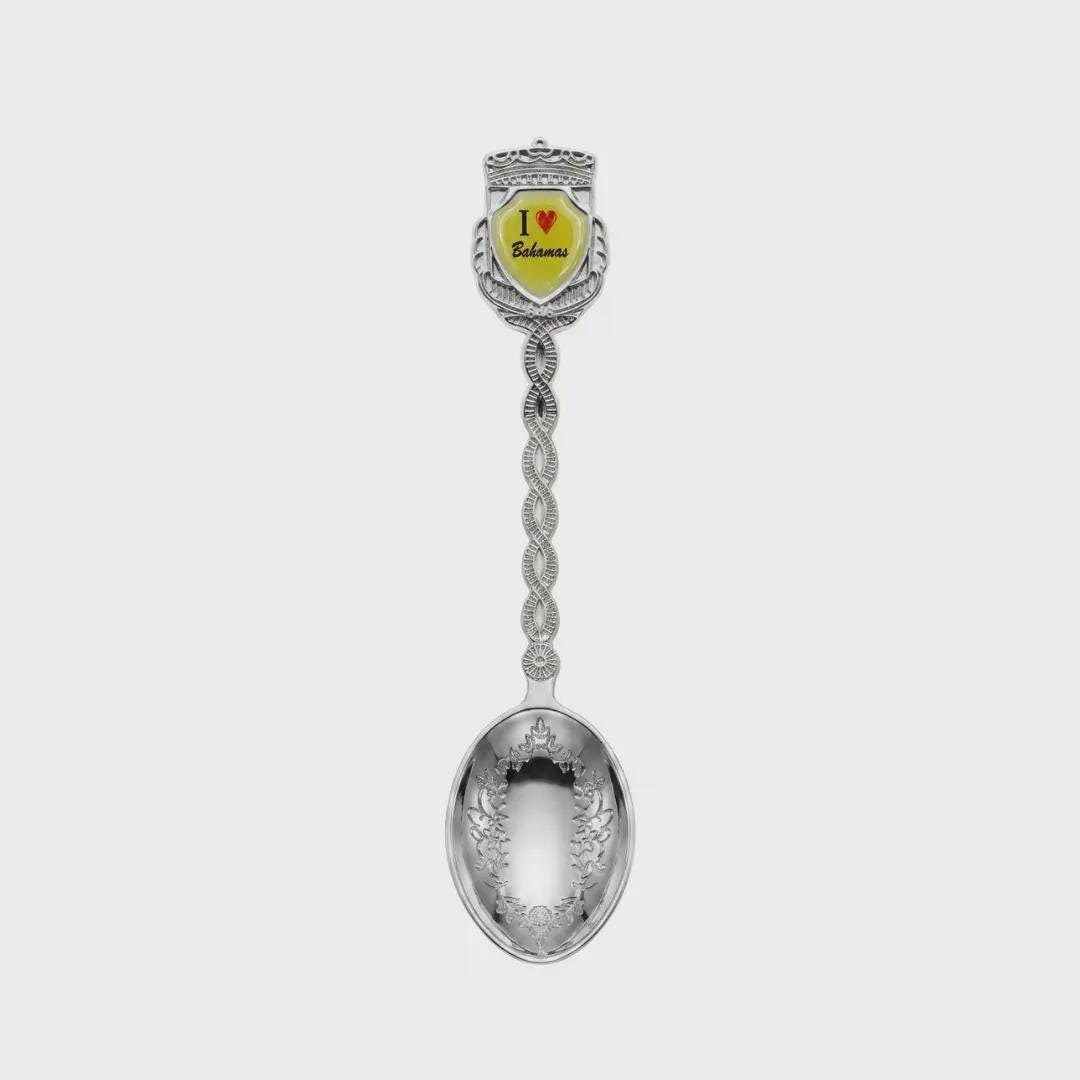 I love Bahamas Jumbo Spoon Collectible Souvenir 4.5"