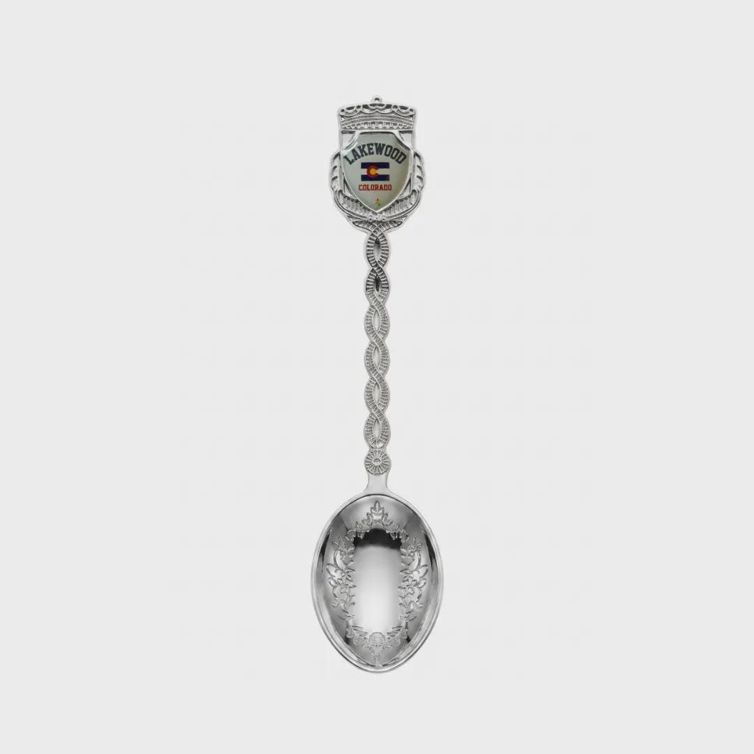 Lakewood Colorado Jumbo Spoon Collectible Souvenir 4.5"