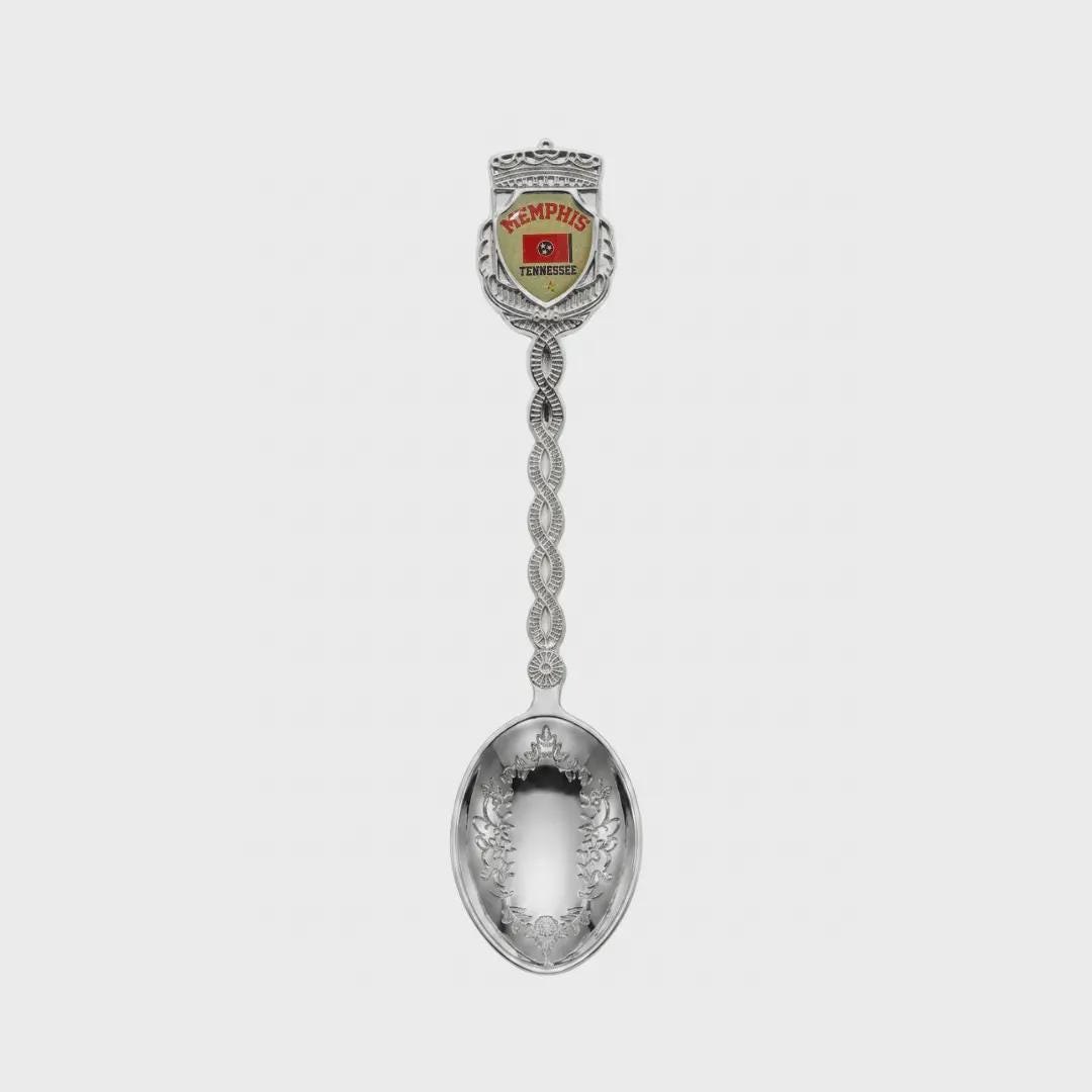 Memphis Tennessee Jumbo Spoon Collectible Souvenir 4.5"