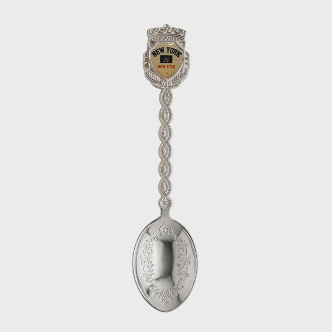 New York New York Jumbo Spoon Collectible Souvenir 4.5"