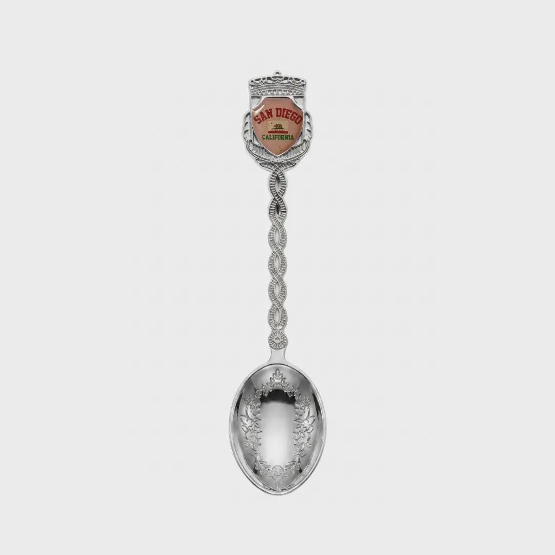 San Diego California Jumbo Spoon Collectible Souvenir 4.5"