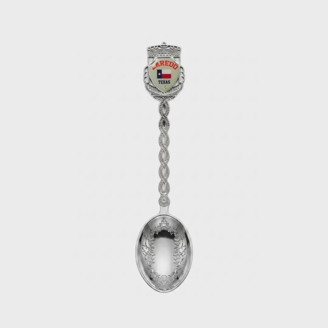 Laredo Texas Jumbo Spoon Collectible Souvenir 4.5"