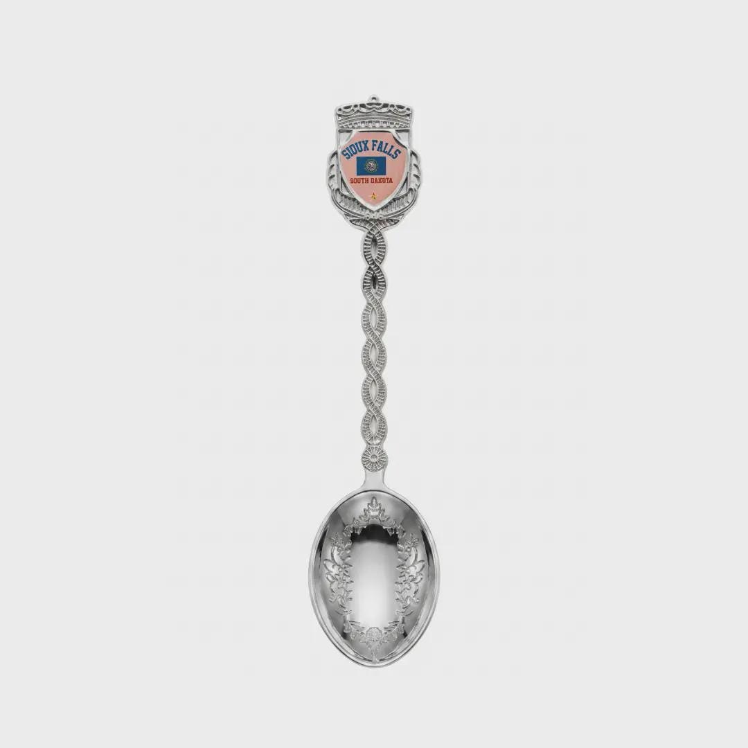 Sioux Falls South Dakota Jumbo Spoon Collectible Souvenir 4.5"