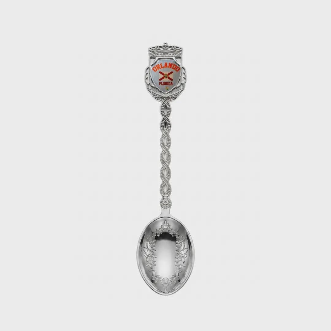 Orlando Florida Jumbo Spoon Collectible Souvenir 4.5"
