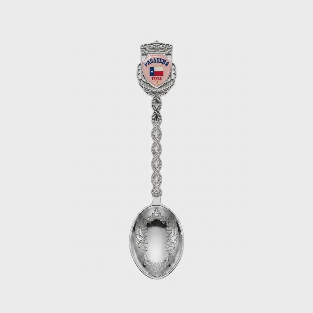 Pasadena Texas Jumbo Spoon Collectible Souvenir 4.5"