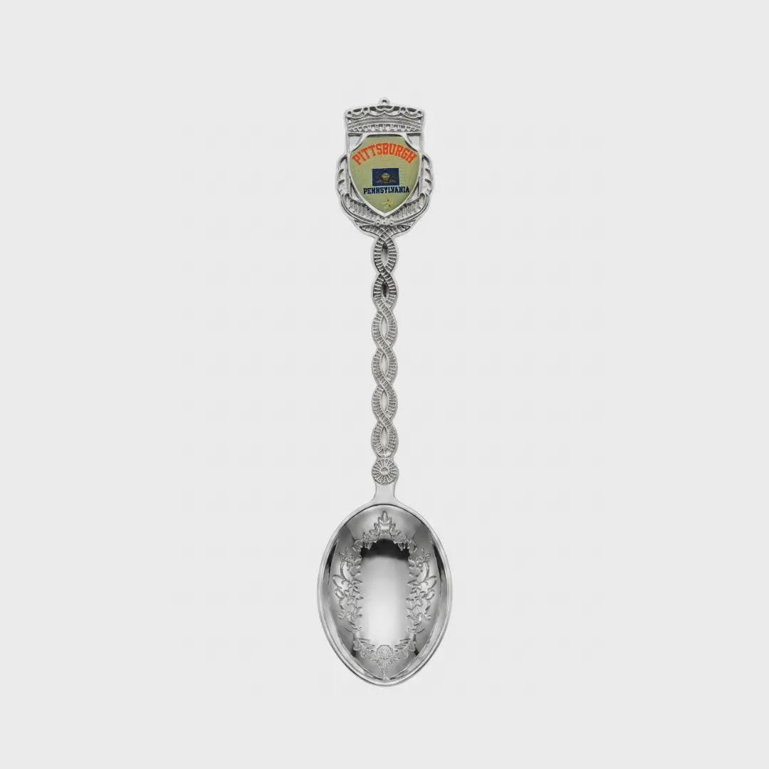 Pittsburgh Pennsylvania Jumbo Spoon Collectible Souvenir 4.5"