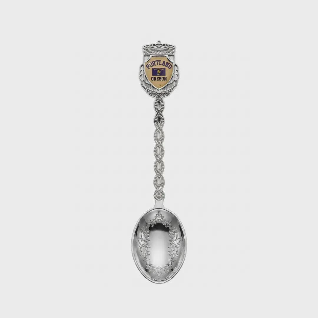 Portland Oregon Jumbo Spoon Collectible Souvenir 4.5"