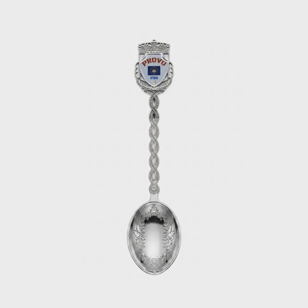 Provo Utah Jumbo Spoon Collectible Souvenir 4.5"