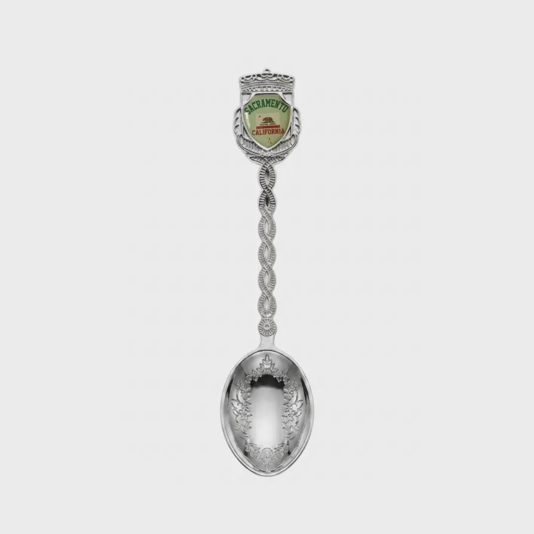 Sacramento California Jumbo Spoon Collectible Souvenir 4.5"
