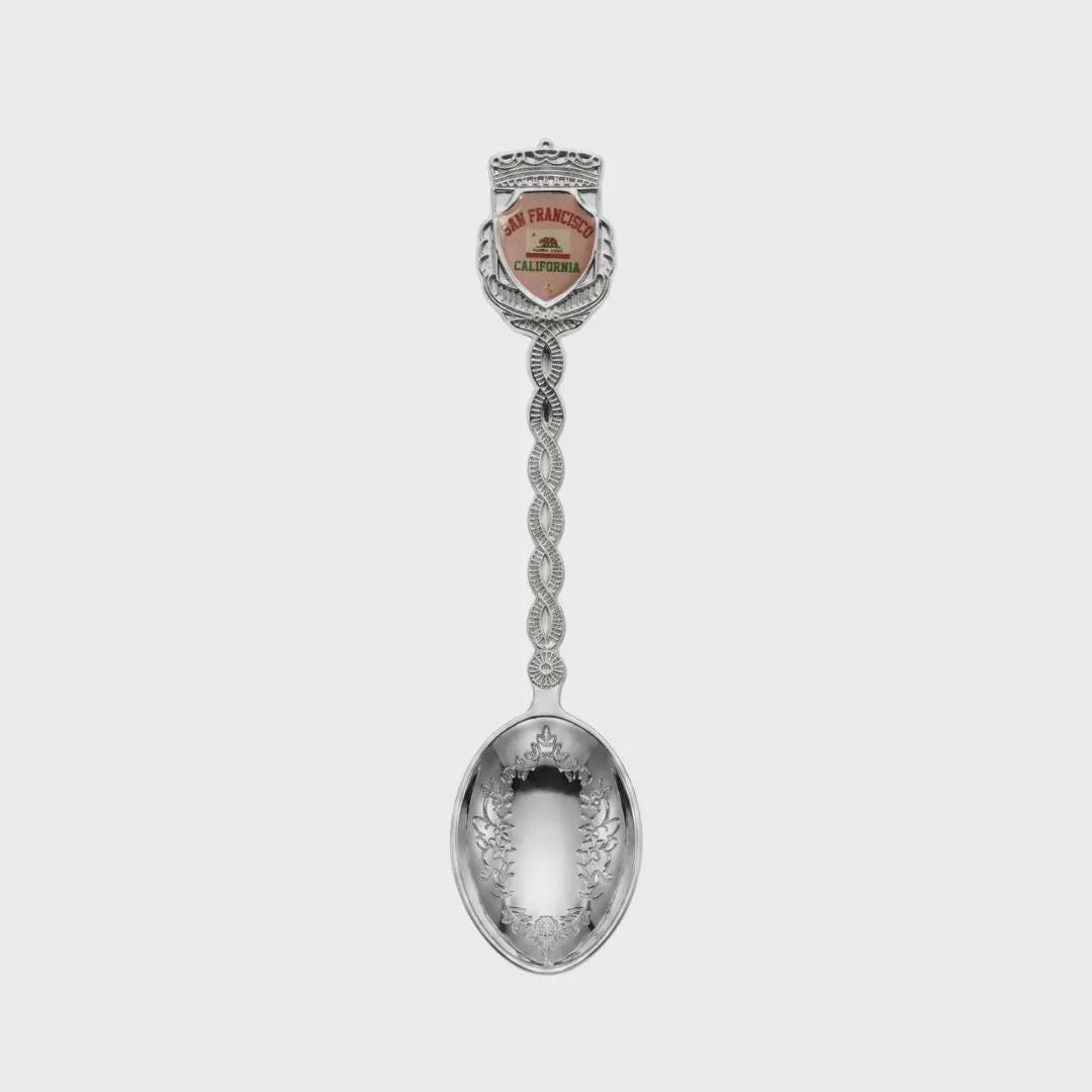 San Francisco California Jumbo Spoon Collectible Souvenir 4.5"