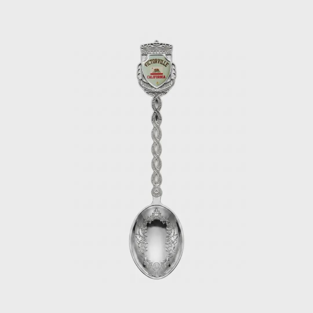Victorville California Jumbo Spoon Collectible Souvenir 4.5"