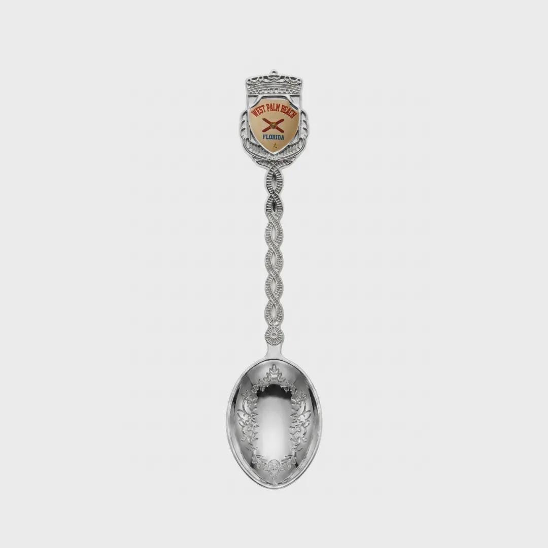 West Palm Beach Florida Jumbo Spoon Collectible Souvenir 4.5"