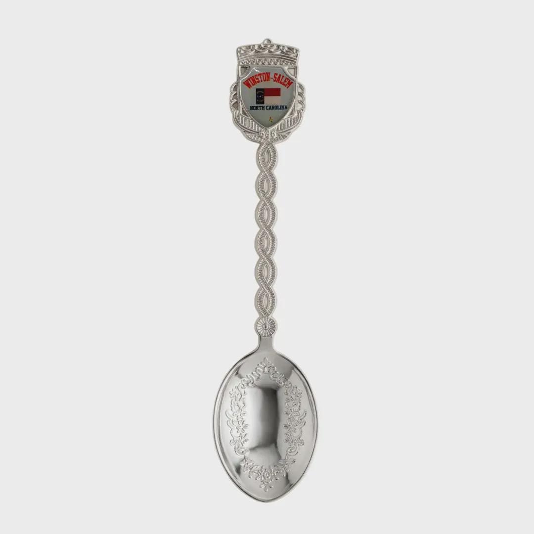 Winston-Salem North Carolina Jumbo Spoon Collectible Souvenir 4.5"