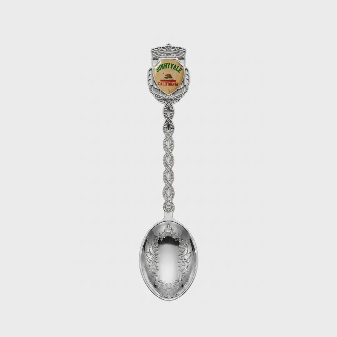 Sunnyvale California Jumbo Spoon Collectible Souvenir 4.5"