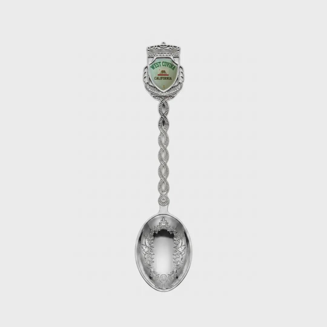West Covina California Jumbo Spoon Collectible Souvenir 4.5"