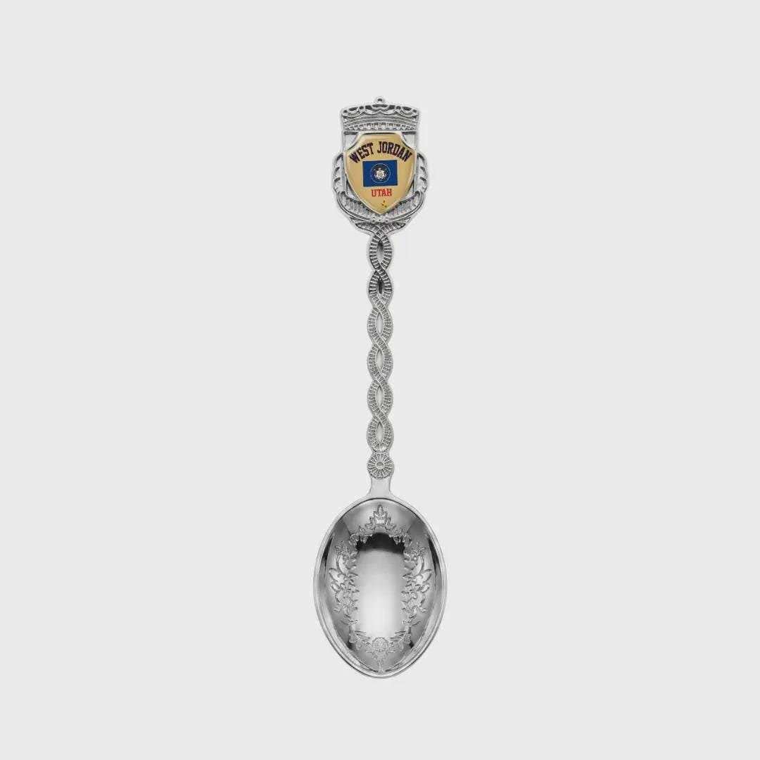 West Jordan California Jumbo Spoon Collectible Souvenir 4.5"