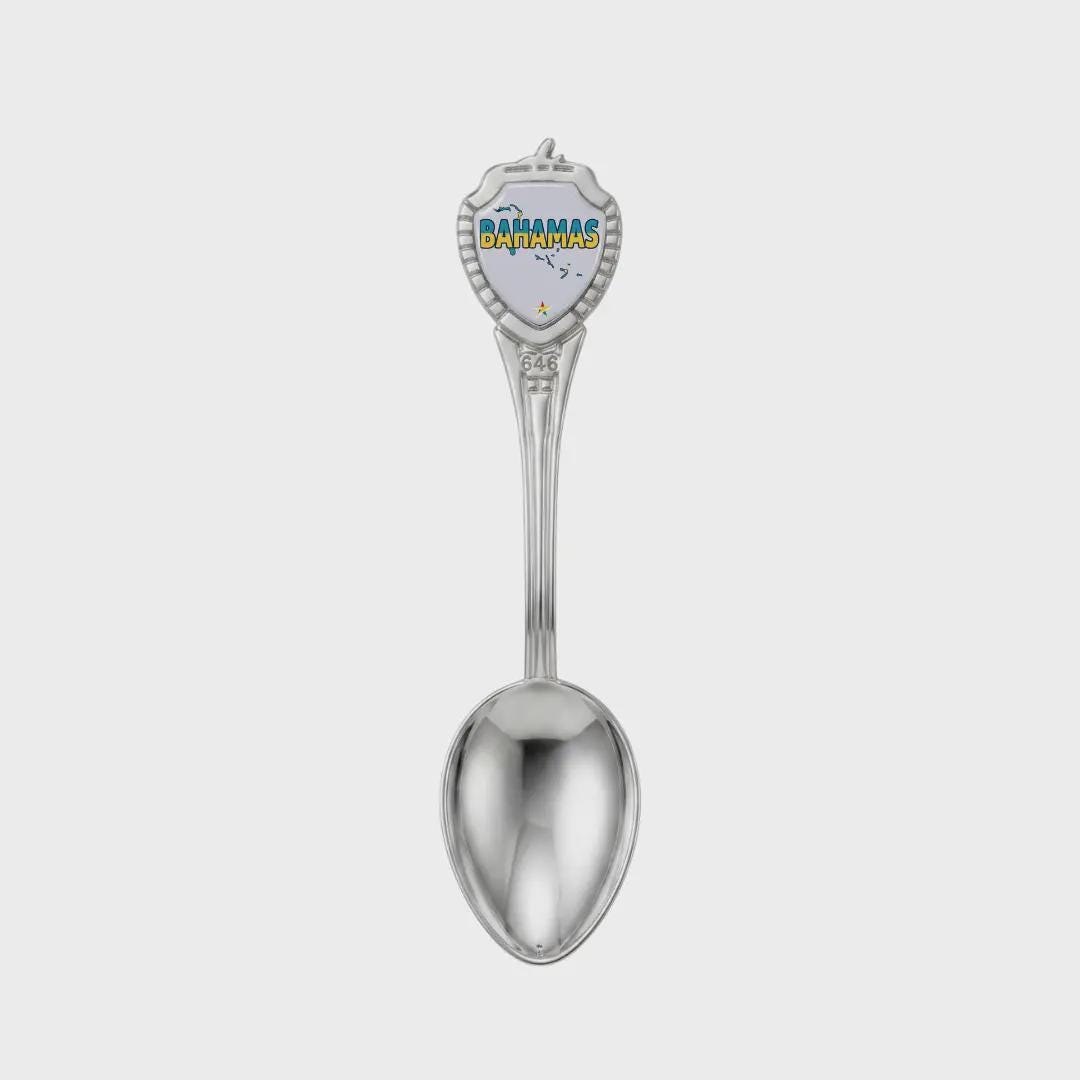 Bahamas Mini Spoon Collectible Souvenir 3.4"