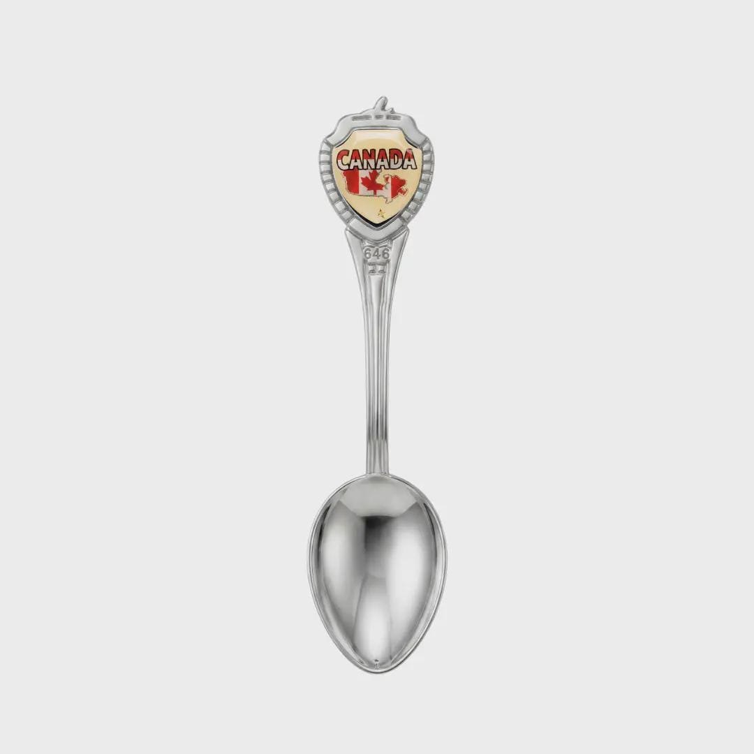 Canada Mini Spoon Collectible Souvenir 3.4"