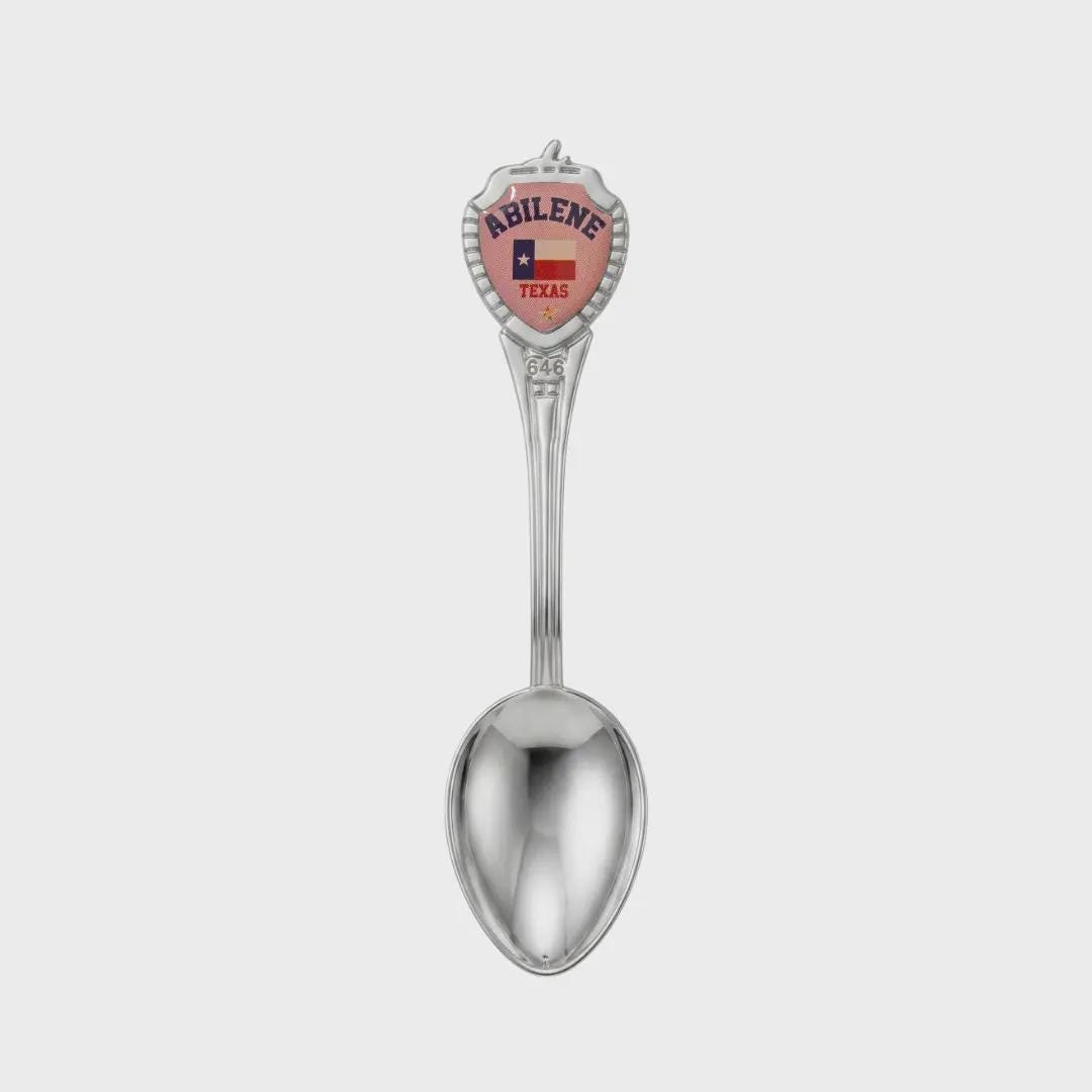 Abilene Texas Mini Spoon Collectible Souvenir 3.4"