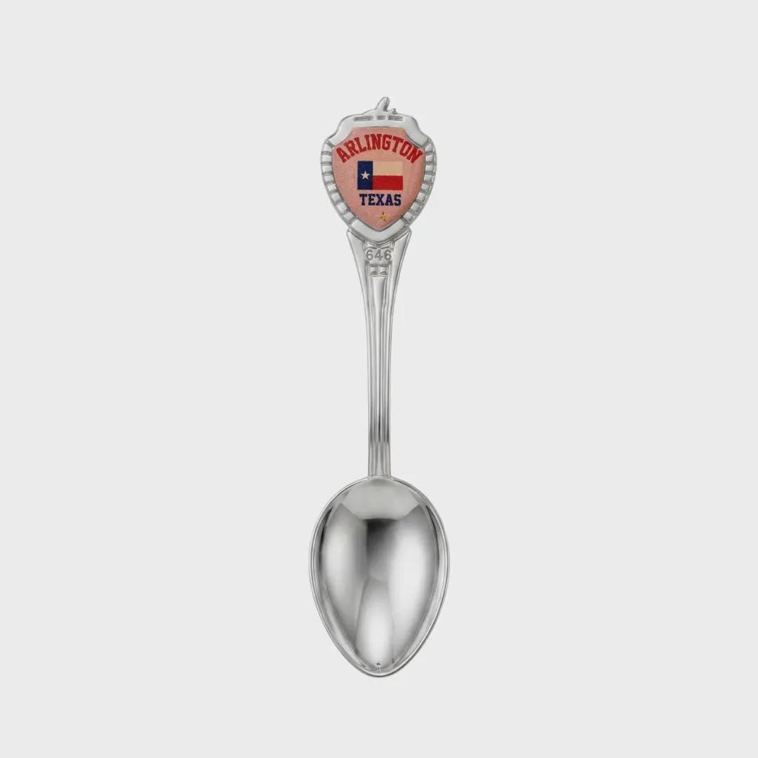 Arlington Texas Mini Spoon Collectible Souvenir 3.4"
