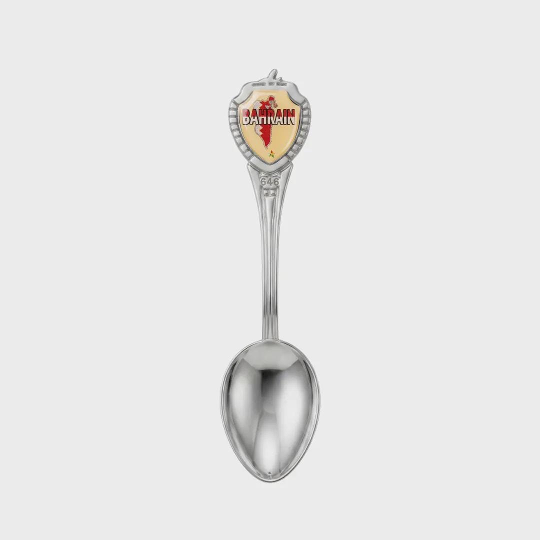 Bahrain Mini Spoon Collectible Souvenir 3.4"