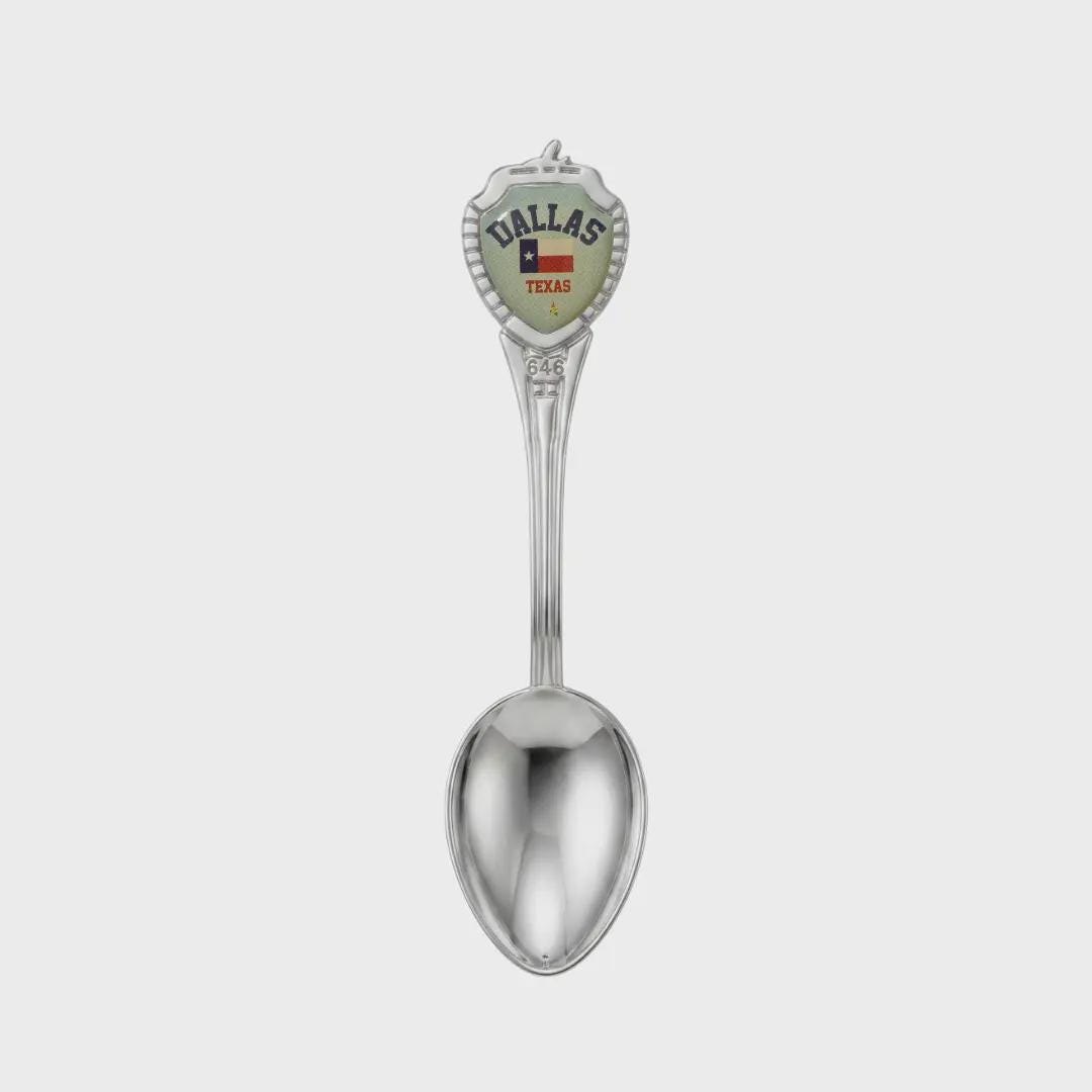 Dallas Texas Mini Spoon Collectible Souvenir 3.4"