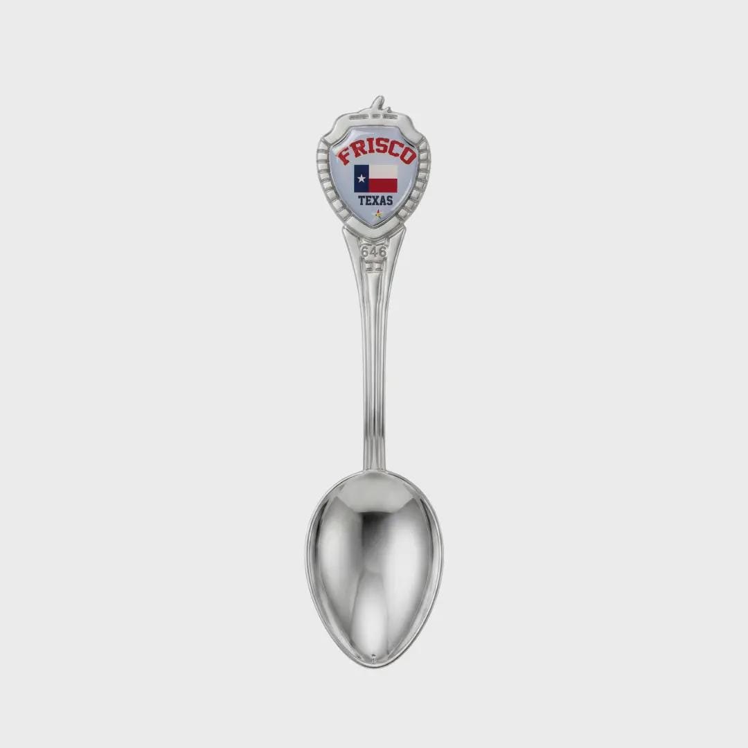 Frisco Texas Florida Mini Spoon Collectible Souvenir 3.4"
