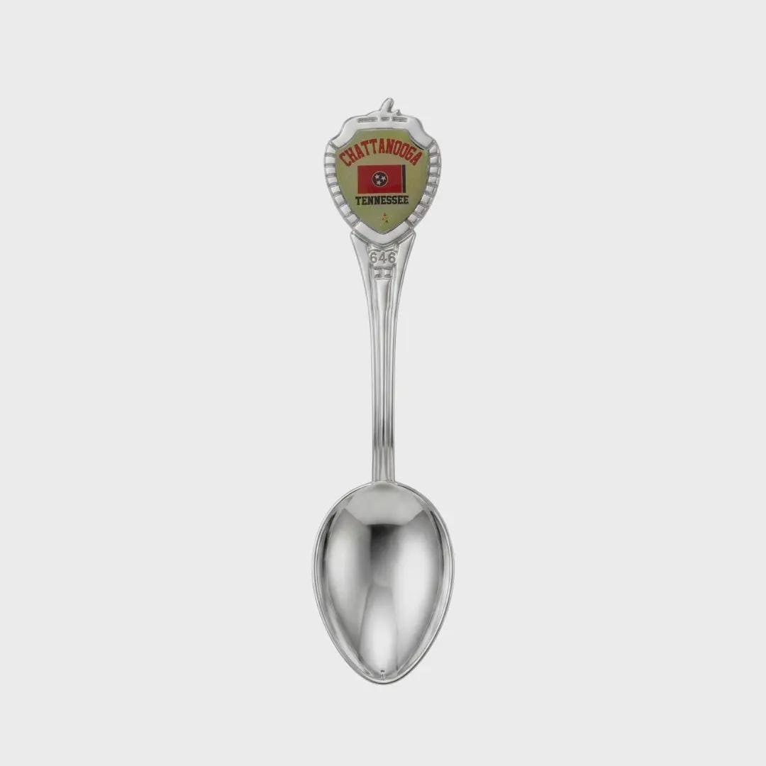 Chattanooga Tennessee Mini Spoon Collectible Souvenir 3.4"
