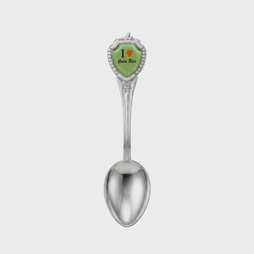 I love FL Mini Spoon Collectible Souvenir 3.4"