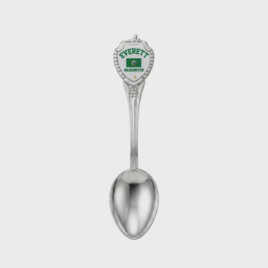 Everett Washington Mini Spoon Collectible Souvenir 3.4"