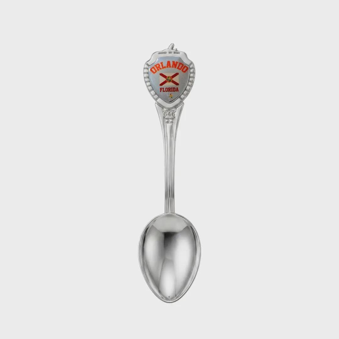 Orlando Florida Mini Spoon Collectible Souvenir 3.4"