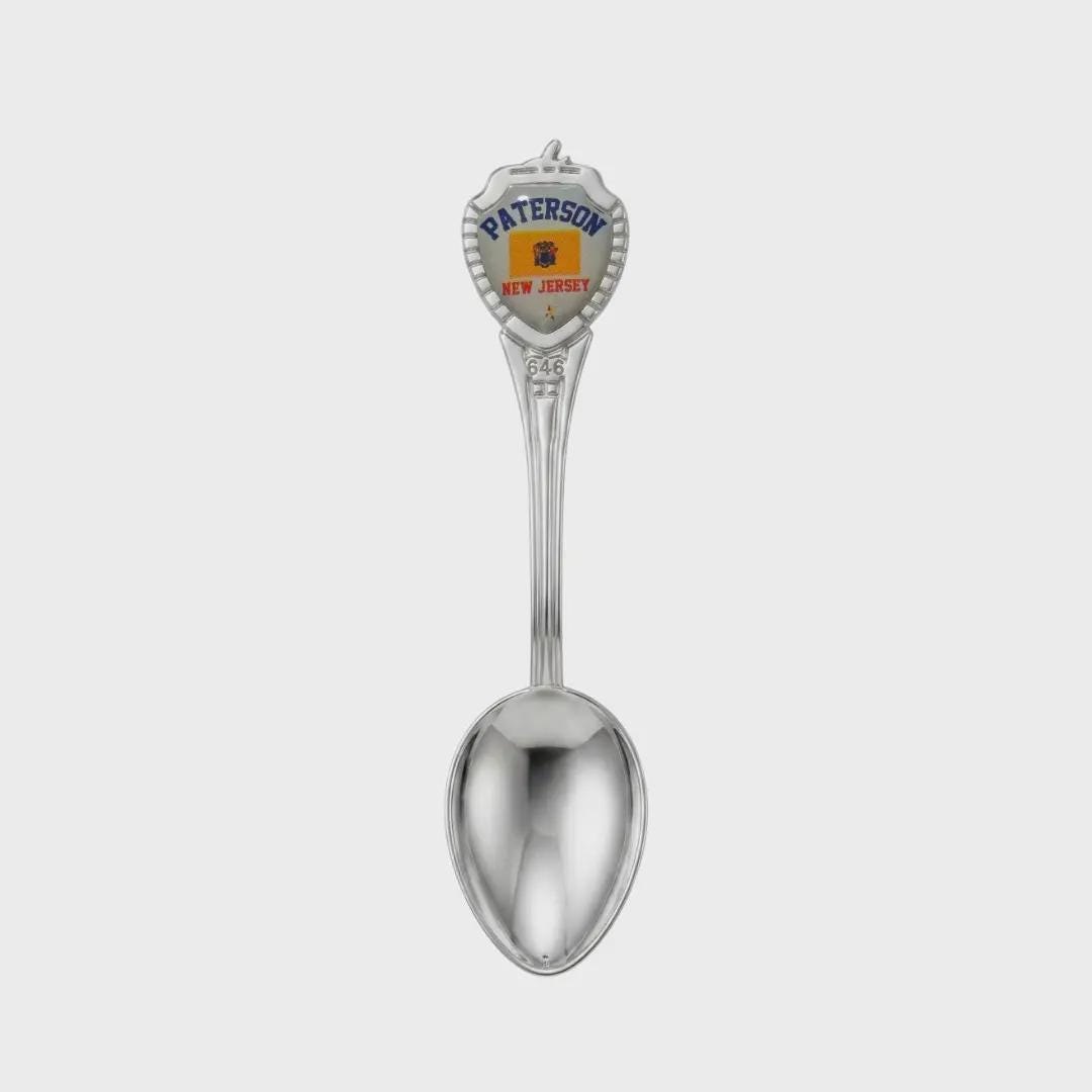 Paterson New Jersey Mini Spoon Collectible Souvenir 3.4"