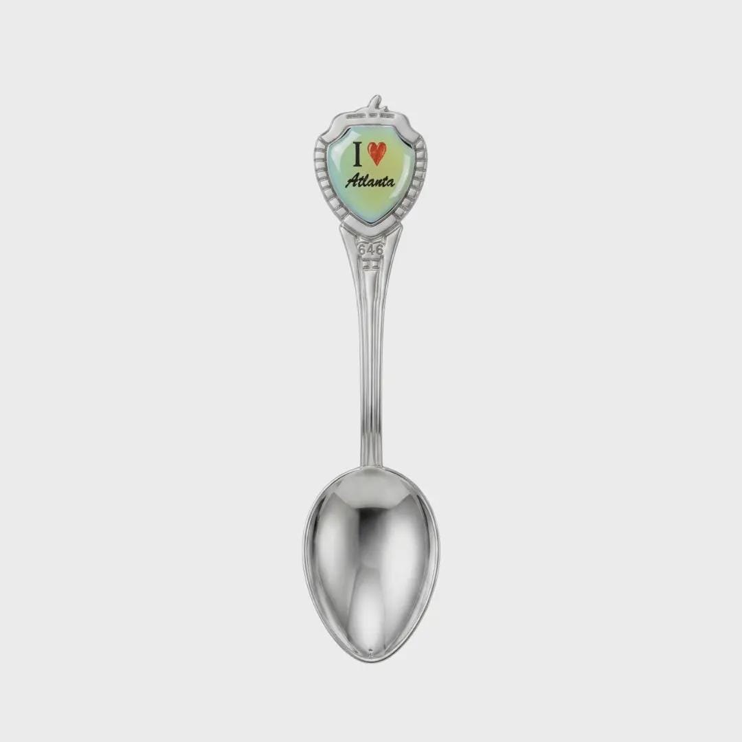 I love Atlanta Mini Spoon Collectible Souvenir 3.4"